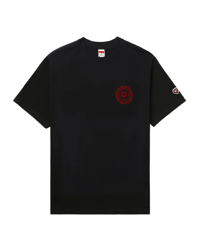 T-Shirt with Custom Graphics and Logos-Crew Neck Logo T-shirt