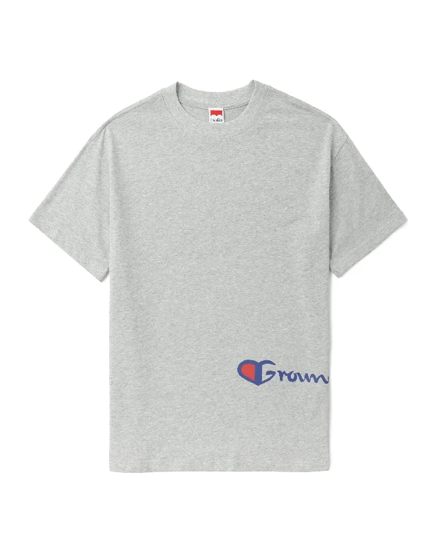 T-Shirt for Unique Gift Designs-Crew Neck Logo-printed T-shirt