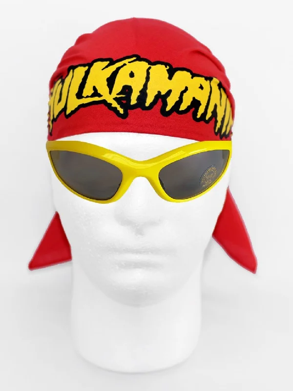 T-Shirt for Graphic Artists-Hulk Hogan Hulkamania Bandana Sunglasses Costume