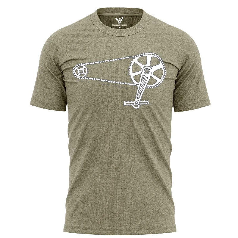 T-Shirt for Personalized Designs for Men-KRANK TEE // OLIVE