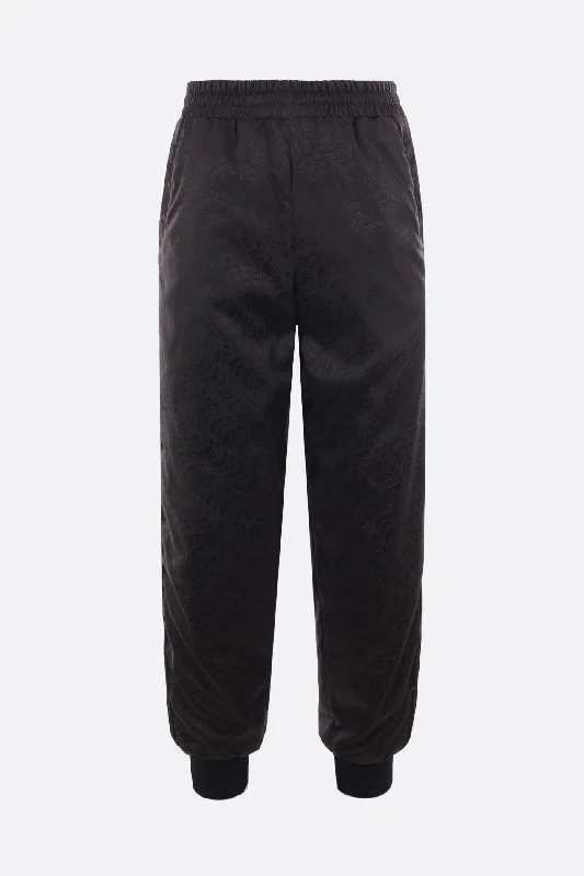 Custom Relaxed Fit Pants-nylon padded reversible pants