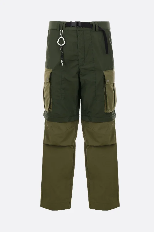 Custom Joggers for Men-technical fabric cargo pants