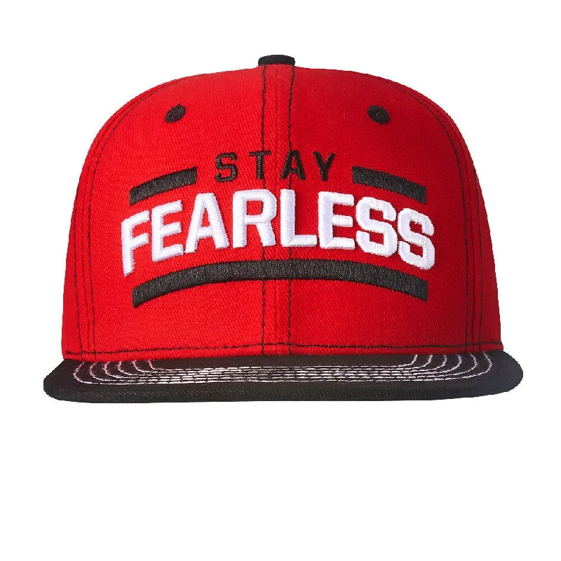 T-Shirt for Streetwear Style-Nikki Bella Stay Fearless Black Brim Snapback WWE Baseball Cap Hat