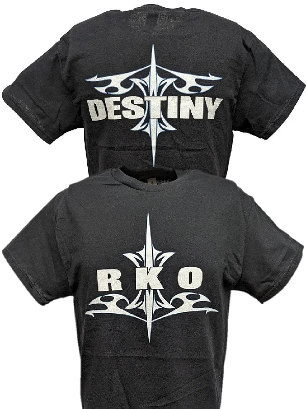 T-Shirt for Art Print Designs-Randy Orton RKO Destiny WWE Mens Black T-shirt