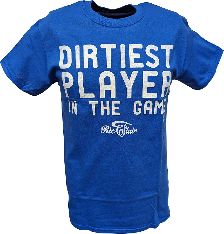 T-Shirt for Modern Fashion-Ric Flair Dirtiest Player In The Game WWE Mens T-shirt