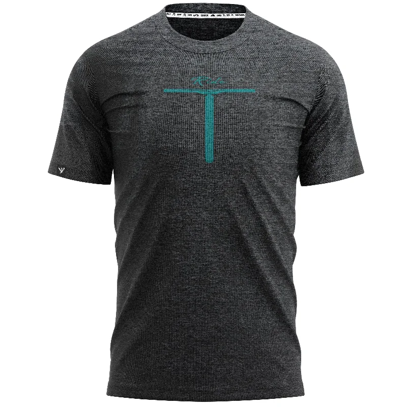 T-Shirt for Casual Fridays-Ride T // Heather Charcoal