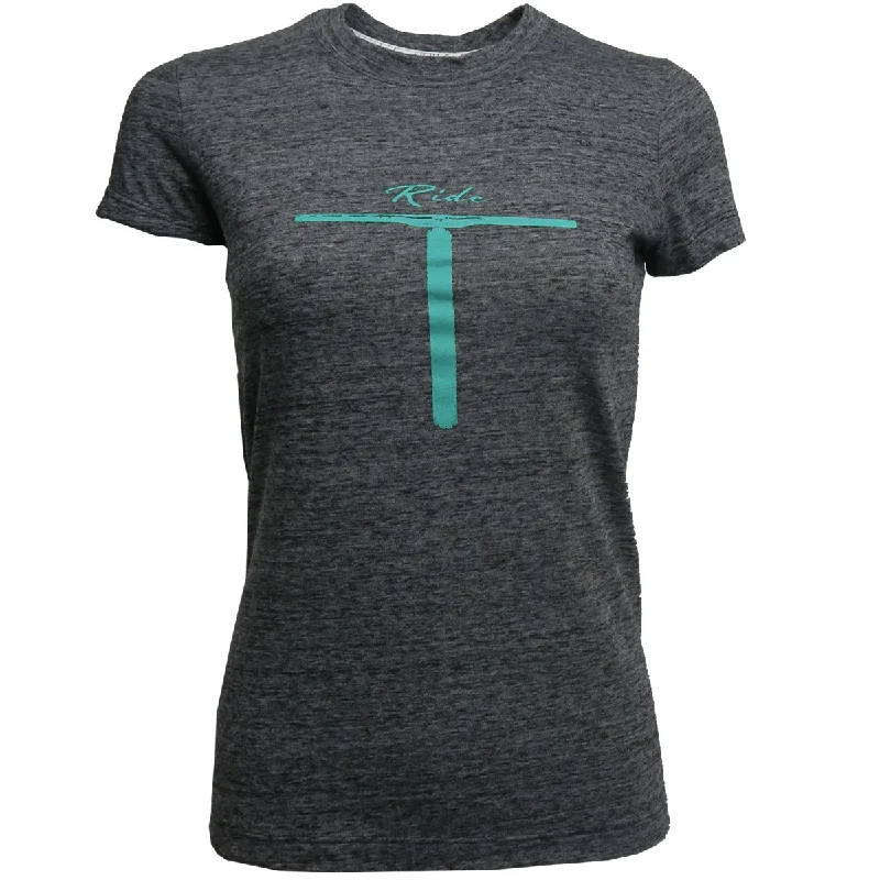 T-Shirt for Lightweight Fabric-Ride T // Women // Tiger Charcoal