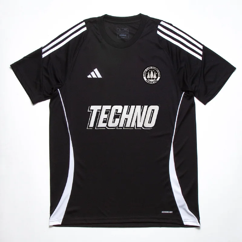 T-Shirt for High-Quality Screen Printing-Techno United FC Tiro 24 - Training Jersey - Black/White