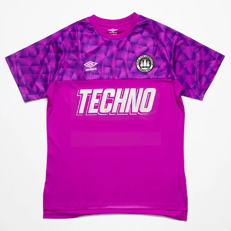 T-Shirt for Local Businesses-Techno United Flux - Keeper Jersey - Electric Purple