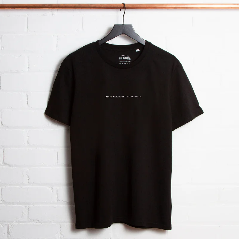 T-Shirt for Events and Gatherings-The Coordinates (DC10) - Tshirt - Black