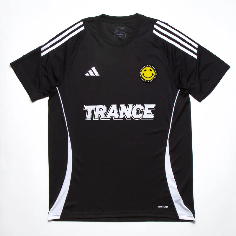 T-Shirt for Eco-Friendly Print Designs-Trance FC Tiro 24 - Training Jersey - Black/White