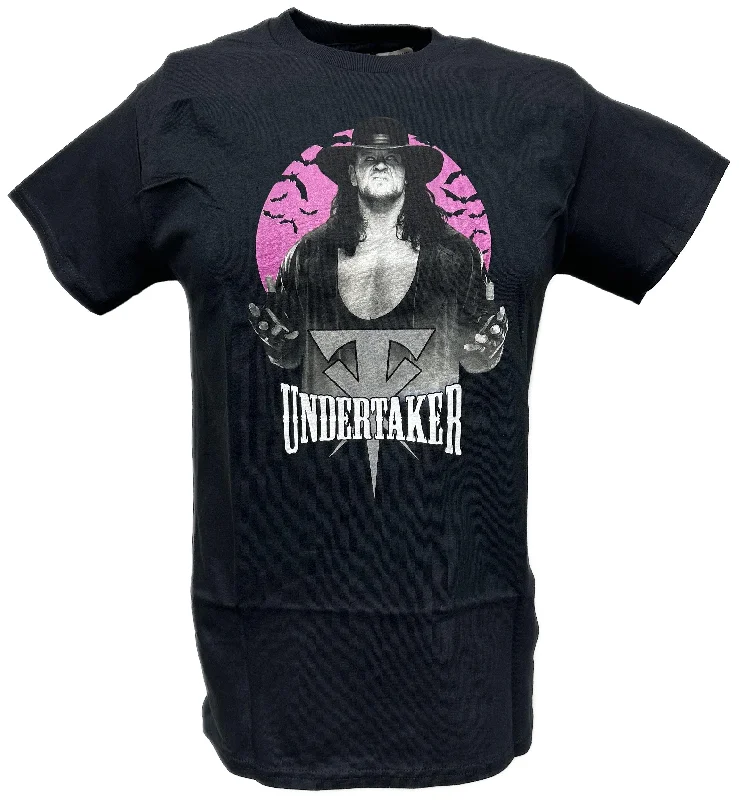 T-Shirt for All-Natural Cotton Designs-Undertaker Eyes of the Deadman WWE Mens Black T-shirt