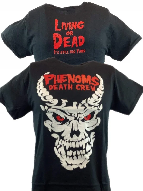 T-Shirt for Seasonal Apparel-Undertaker Phenoms Death Crew Mens Black T-shirt