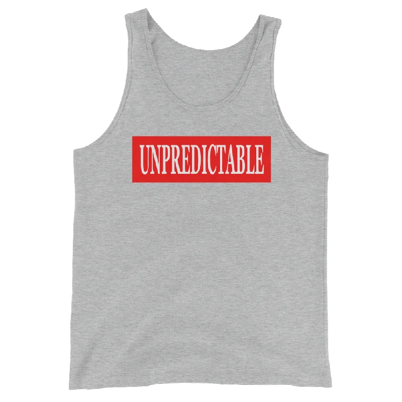 T-Shirt for Outdoor Events-Unpredictable Tank Top