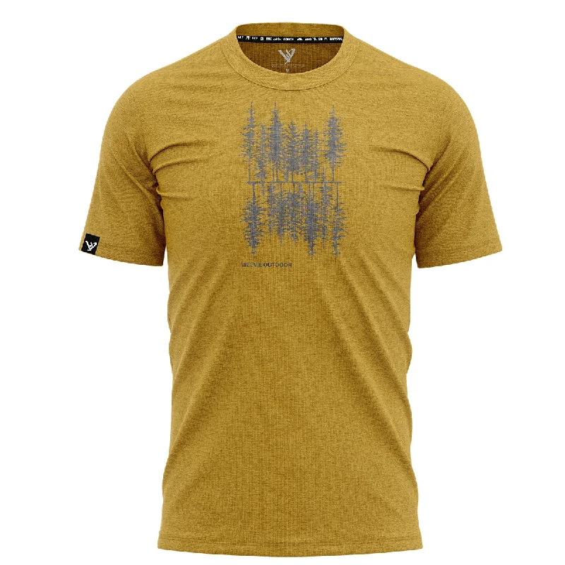 T-Shirt for Art Print Designs-WHATEVER RIDE T // YELLOW GOLD