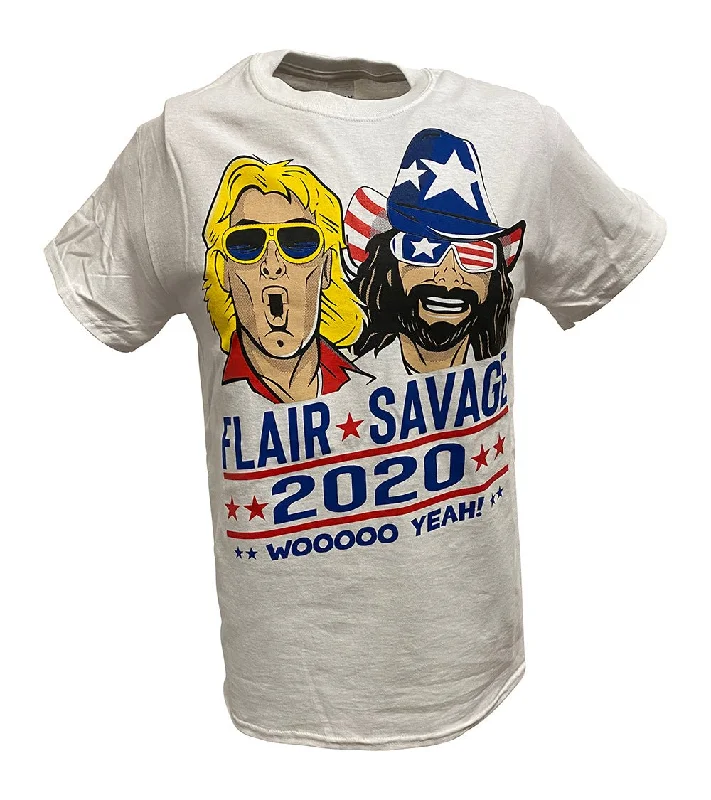 T-Shirt for Team Uniforms-Vote Election 2020 Macho Man Randy Savage Ric Flair Woooo Yeah Mens T-shirt