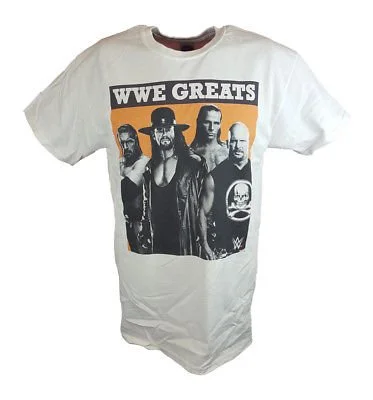 T-Shirt for Soft Touch Fabric-WWE Greats Triple H Undertaker Shawn Michaels Stone Cold Steve Austin T-shirt