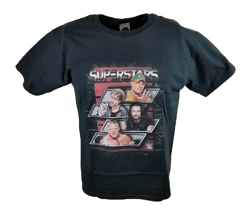 T-Shirt for Urban Fashion Style-WWE Superstars Cena Ambrose Reigns Lesnar Boys Kids Juvy T-shirt