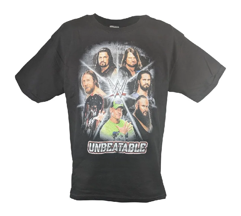 T-Shirt with Retro Style-WWE Unbeatable Kids Boys T-shirt Cena Balor Strowman Bryan