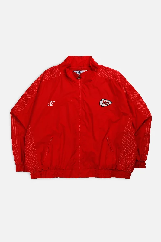 Jackets for Wind Protection-Vintage Kansas City Chiefs NFL Jacket - 5XL