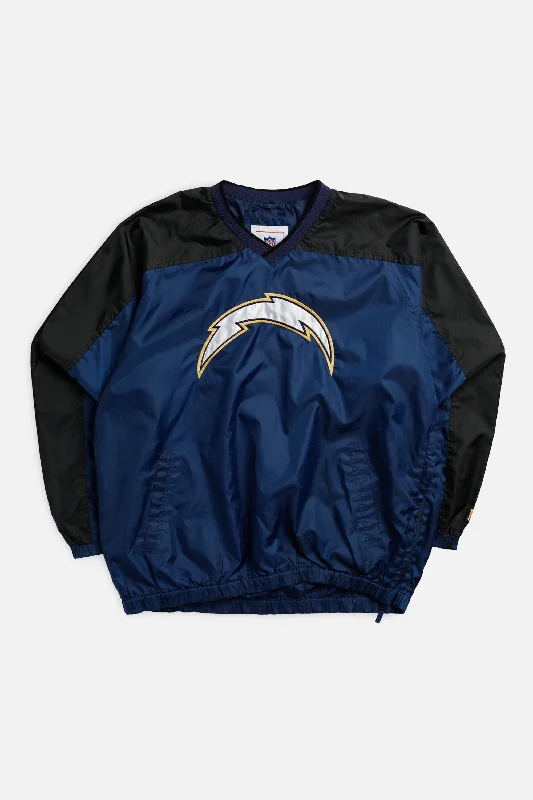 Custom Jackets for Travel-Vintage LA Chargers NFL Jacket - XL