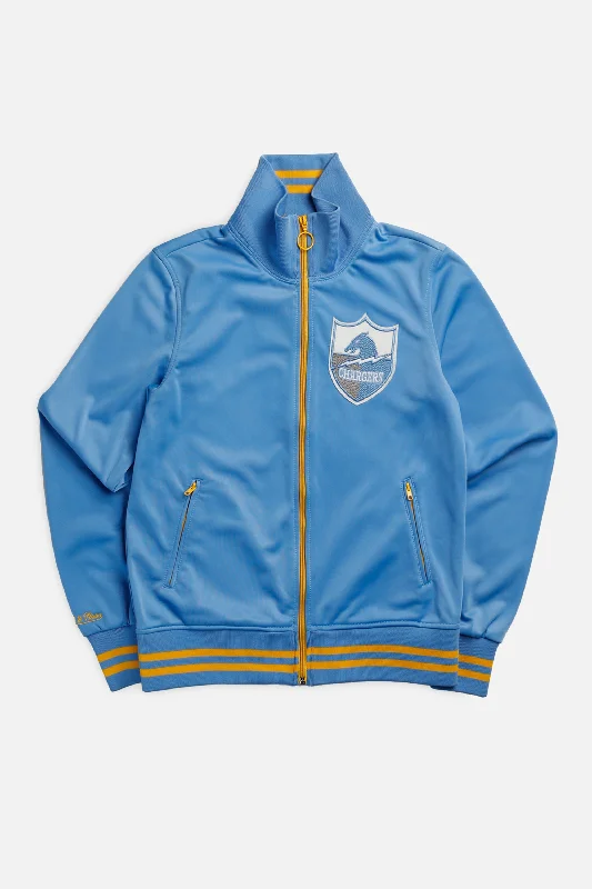 Custom Jackets for Casual Wear-Vintage LA Chargers NFL Track Jacket - Women's XS