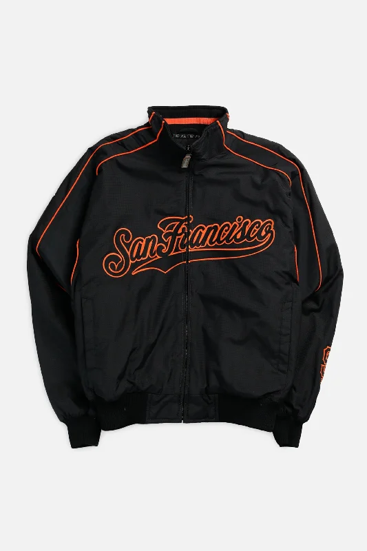 Personalized Jackets for Gifts-Vintage San Francisco Giants MLB Jacket - L