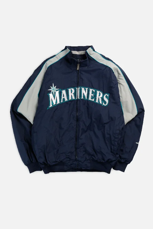 Custom Jackets for Promotions-Vintage Seattle Mariners MLB Jacket - XL